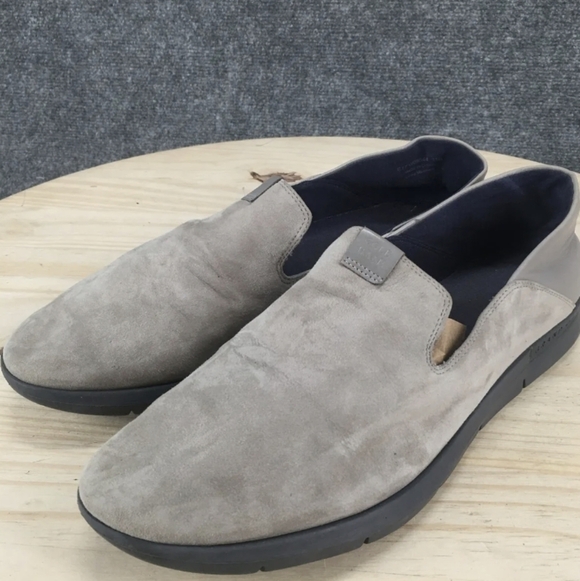 Cole Haan Grand Shoes  Horizon Slip On Loafers comfy Gray Suede Casuals sz 10.5 - Picture 8 of 10